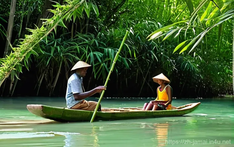 자메이카 도로 교통과 대중교통 - **Prompt 1: Lively Jamaican "Coaster" Bus Interior**
    A vibrant, high-energy scene inside a packe...