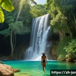 자메이카와 바하마 비교 여행 - **Prompt:** "A vibrant and energetic scene capturing the essence of Jamaican culture and natural adv...